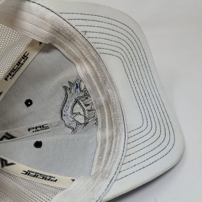 Pacific Headwear Pro Model 404M Men's Fitted Mesh Back Hat Multi S-M Knight Logo