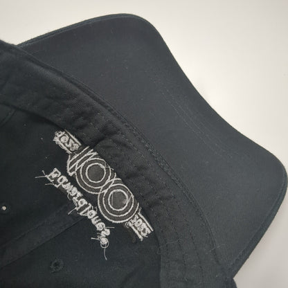 Edward Jones 100 Slideback Hat Black One Size Adjustable Embroidered