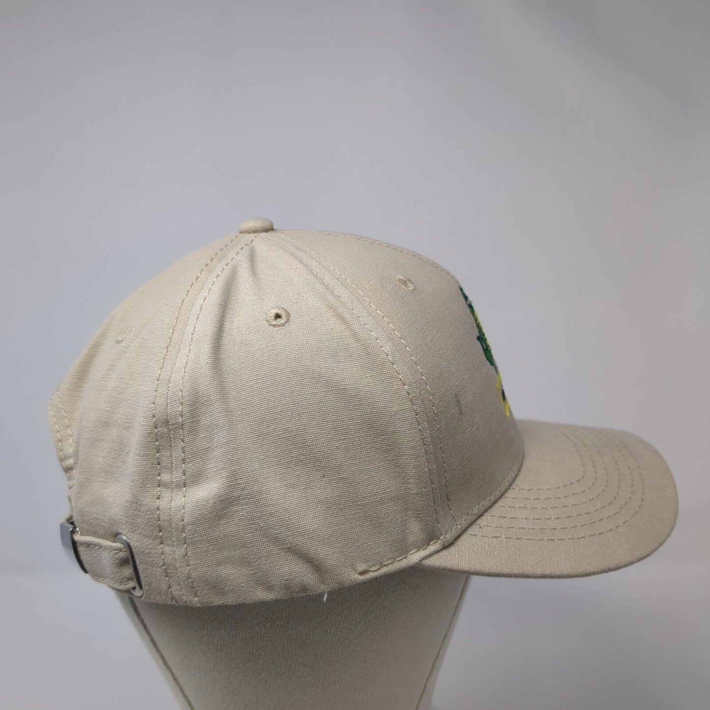Aquatic Weed Control Slideback Baseball Cap Beige One Size Adjustable Hit Wear