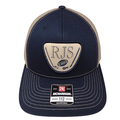 RJS Snapback Mesh Back Trucker Hat Multi OSFA Adjustable Richardson