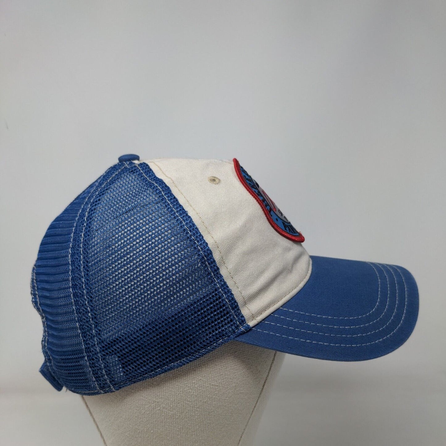 There is Only One Park City Since 1963 Strapback Trucker Hat Blue OSFA Mesh Back