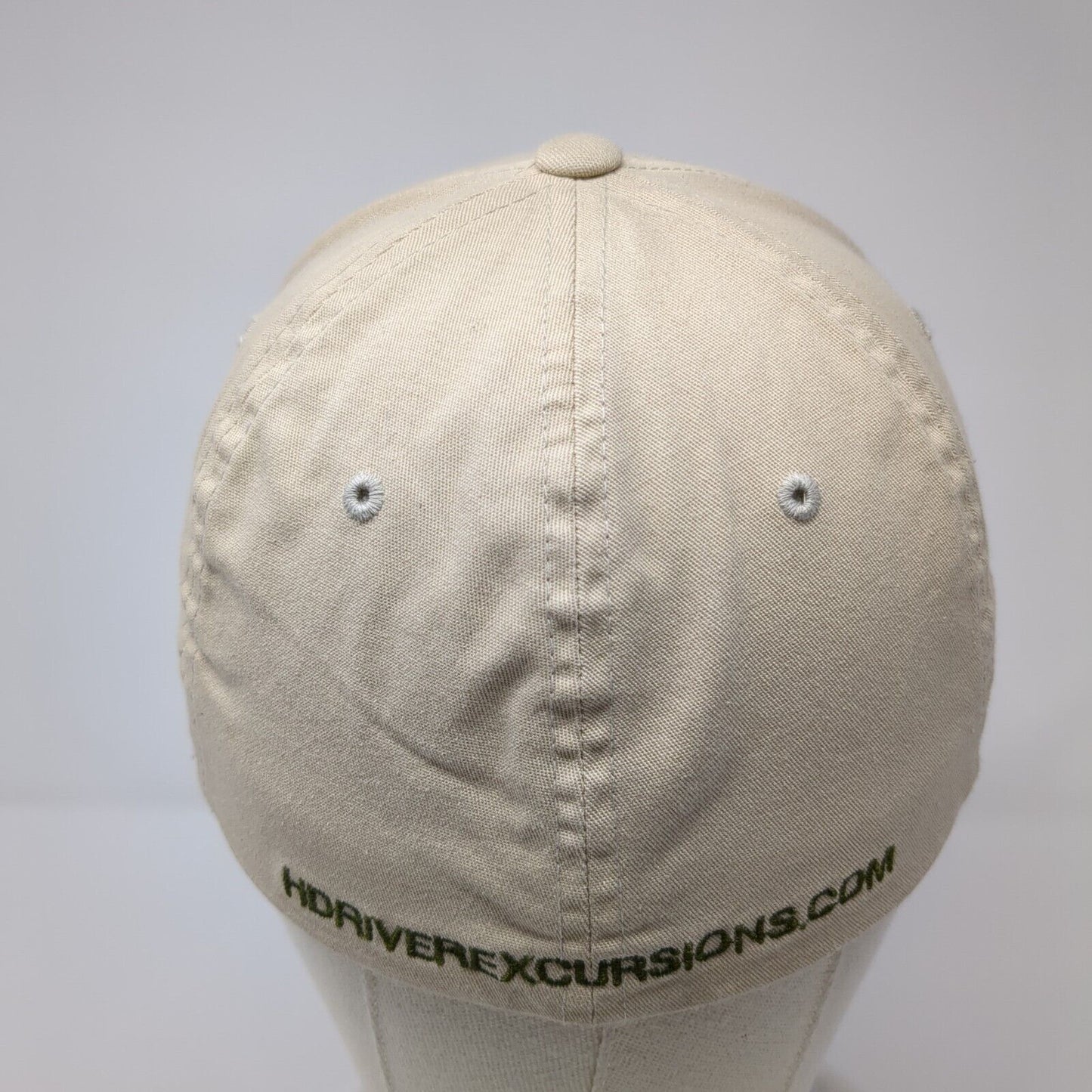 HD River Excursions Fitted Hat Tan S/M Solid Flexfit Port Authority