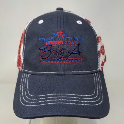 Gqha Stars and Stripes and Big A Strapback Trucker Hat Multicolor OSFA Patriotic