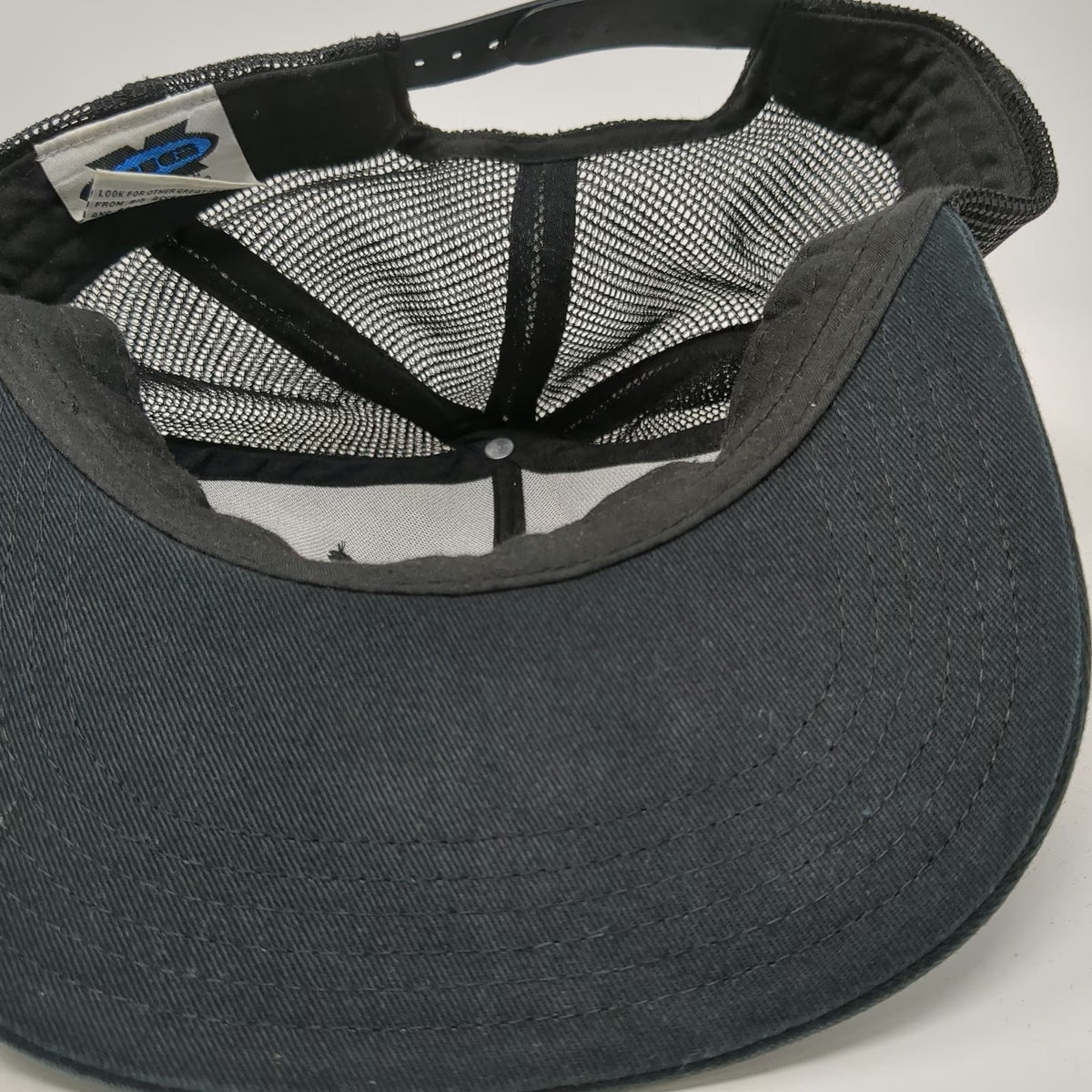 Big Accessories Trucker Hat Black One Size Snapback Fund My Challenge FMC Patch
