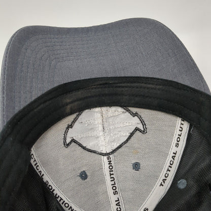 Tacsol Boise Idaho Snapback Hat Gray One Size Adjustable Embroidered 6 Panel