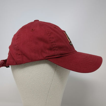 Legendary Baseball Cap Red One Size Timber Stone Golf Course Hat Slideback