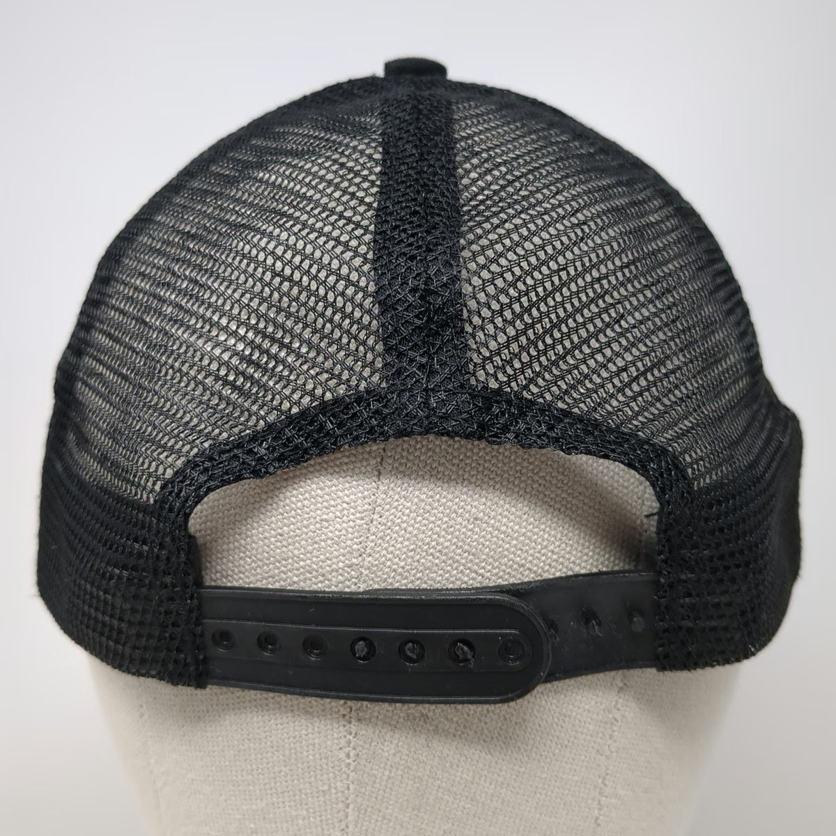 Matco Tools Trucker Hat Black OSFM American Flag Stars Snapback Mesh Polyester