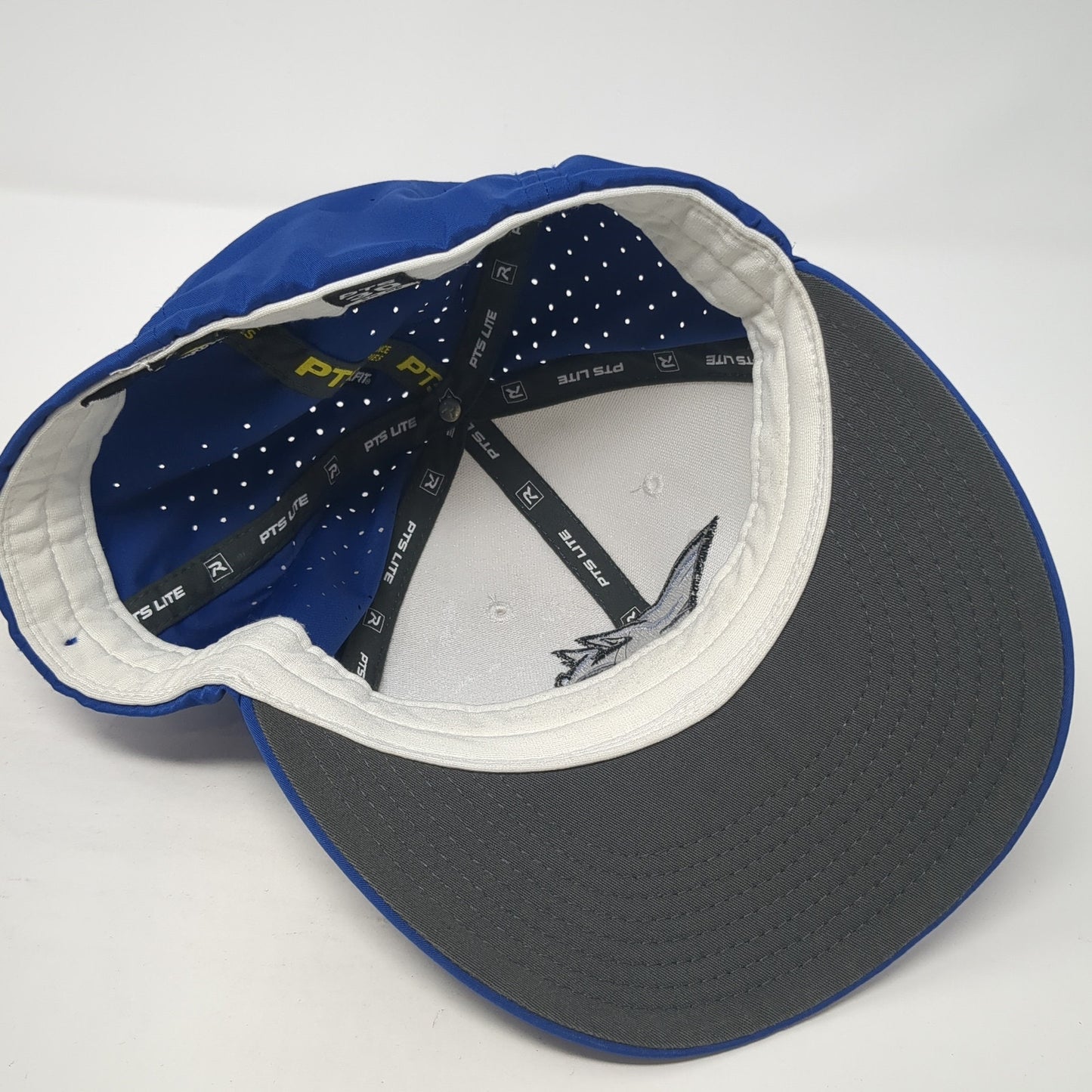 Godfrey Timberwolves Fitted Baseball Cap Blue Medium Embroidered Richardson