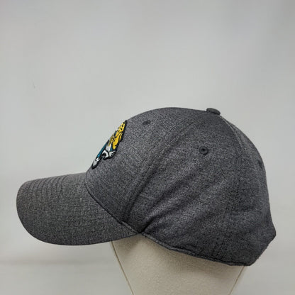 NFL Team Snapback Hat Gray Size OS Embroidered Jacksonville Jaguars Logo