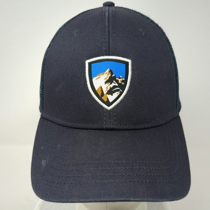 KÜHL Trucker Hat Blue One Size Mesh Back Mountain Patch Adjustable Snapback