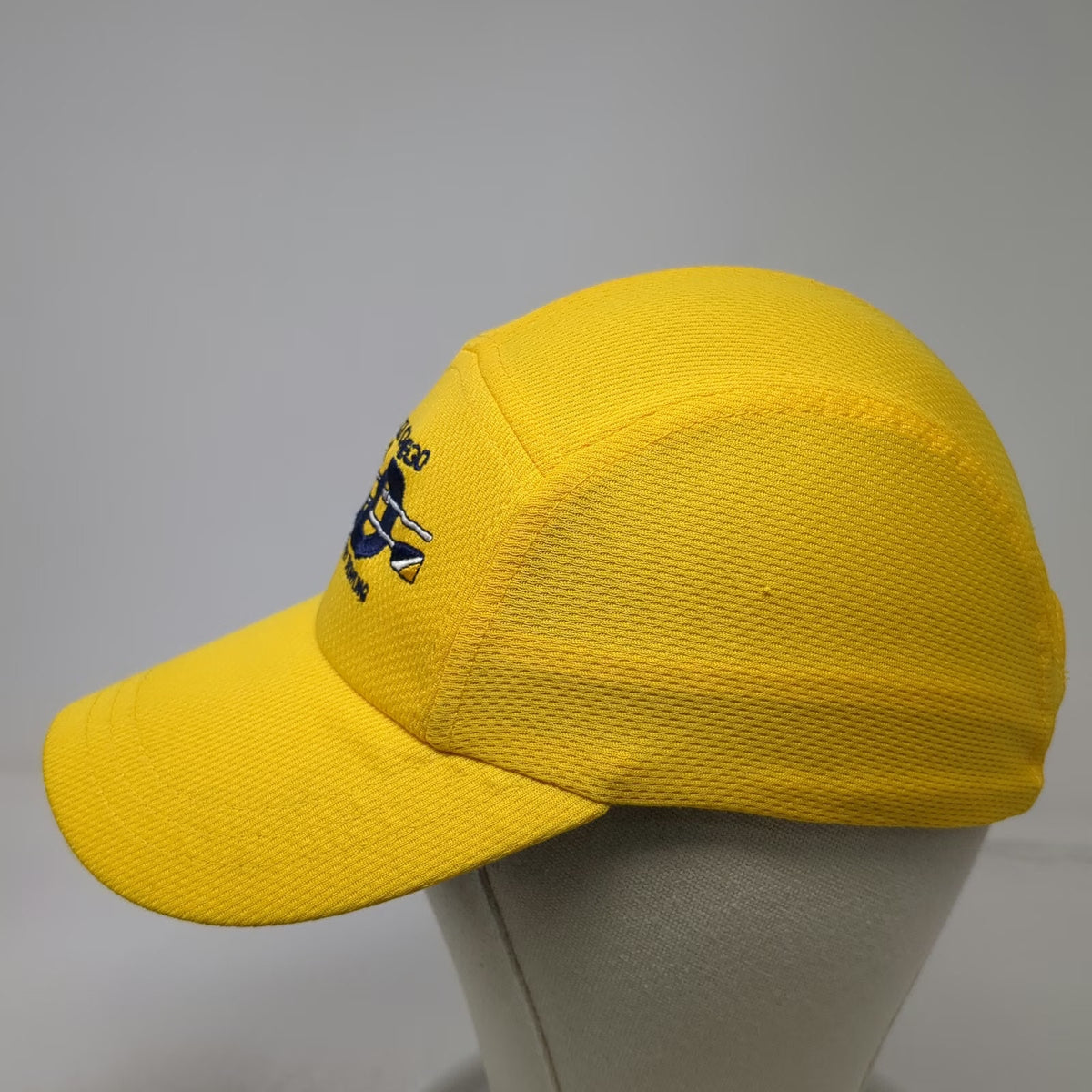 Headsweats 5 Panel Yellow One Size Slideback Lake Oswego Community Rowing Hat