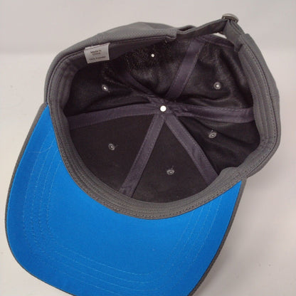 Orangetheory Fitness Slideback Hat Gray OSFA Adjustable Solid 6 Panel