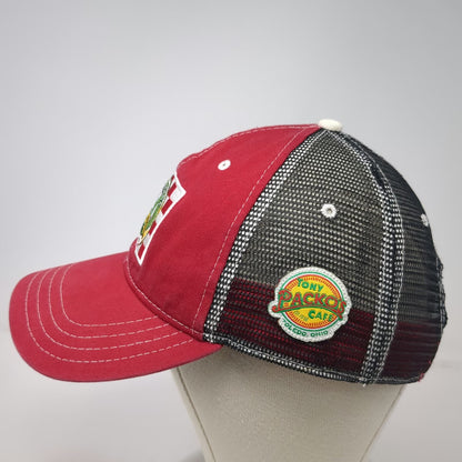 Pukka Baseball Cap Red One Size Tony Packos Cafe Pickles Peppers Toledo Ohio Hat