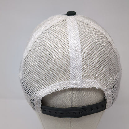 Nashville Music City USA Snapback Trucker Hat Black One Size Mesh Back