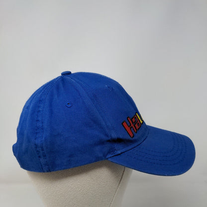 Hawaii Snapback Hat Blue One Size Adjustable Embroidered Vented Holes 6 Panel