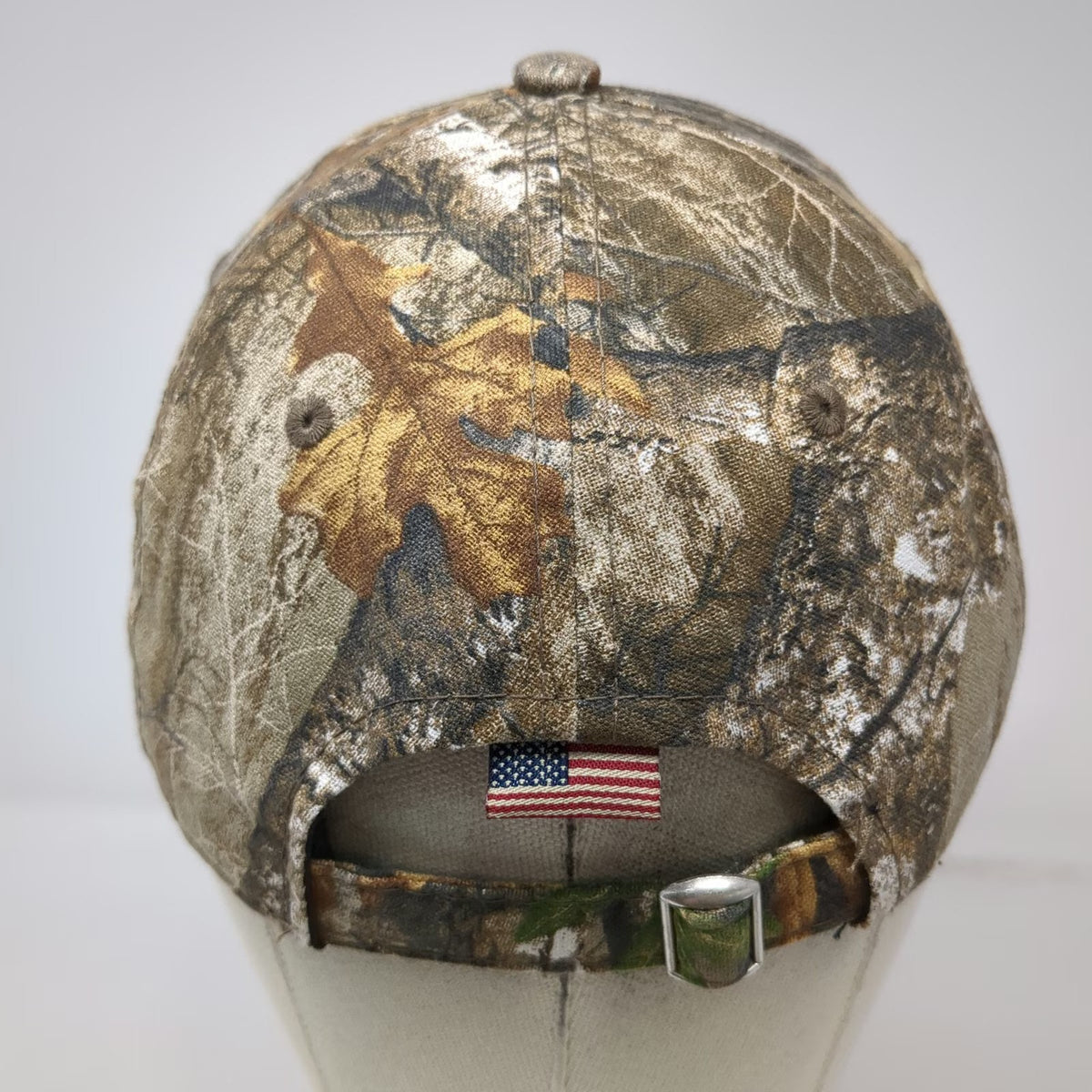 Outdoor Cap Baseball Cap Brown One Size Camo American Flag JB Auto Glass Hat