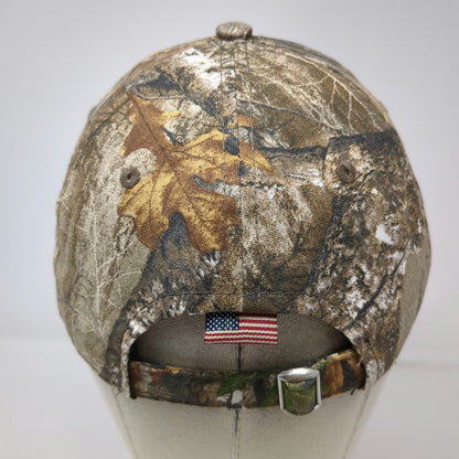 Outdoor Cap Baseball Cap Brown One Size Camo American Flag JB Auto Glass Hat