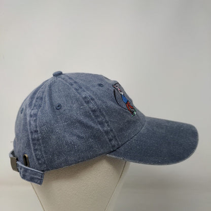 The CRS Golfing Club Slideback Hat Blue One Size RCC Koozie Norwood