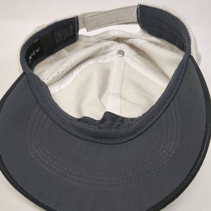 Nike Golf Baseball Cap Beige One Size Perforated 20XI Strapback Hat Swoosh Sport