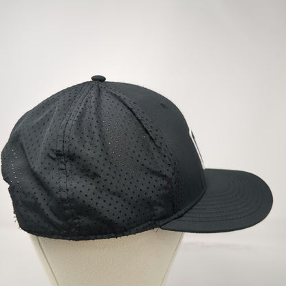 Forward Academy FWD Patch Trucker Hat Black One Size Mesh Back Snapback Cap