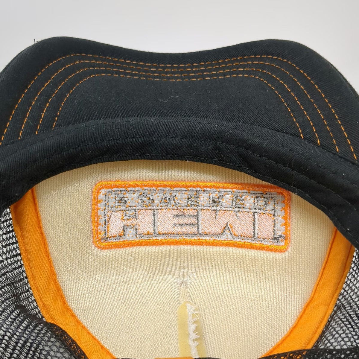 H3 Headwear Hemi Powered Mopar Trucker Hat Black One Size Mesh Back Stitching