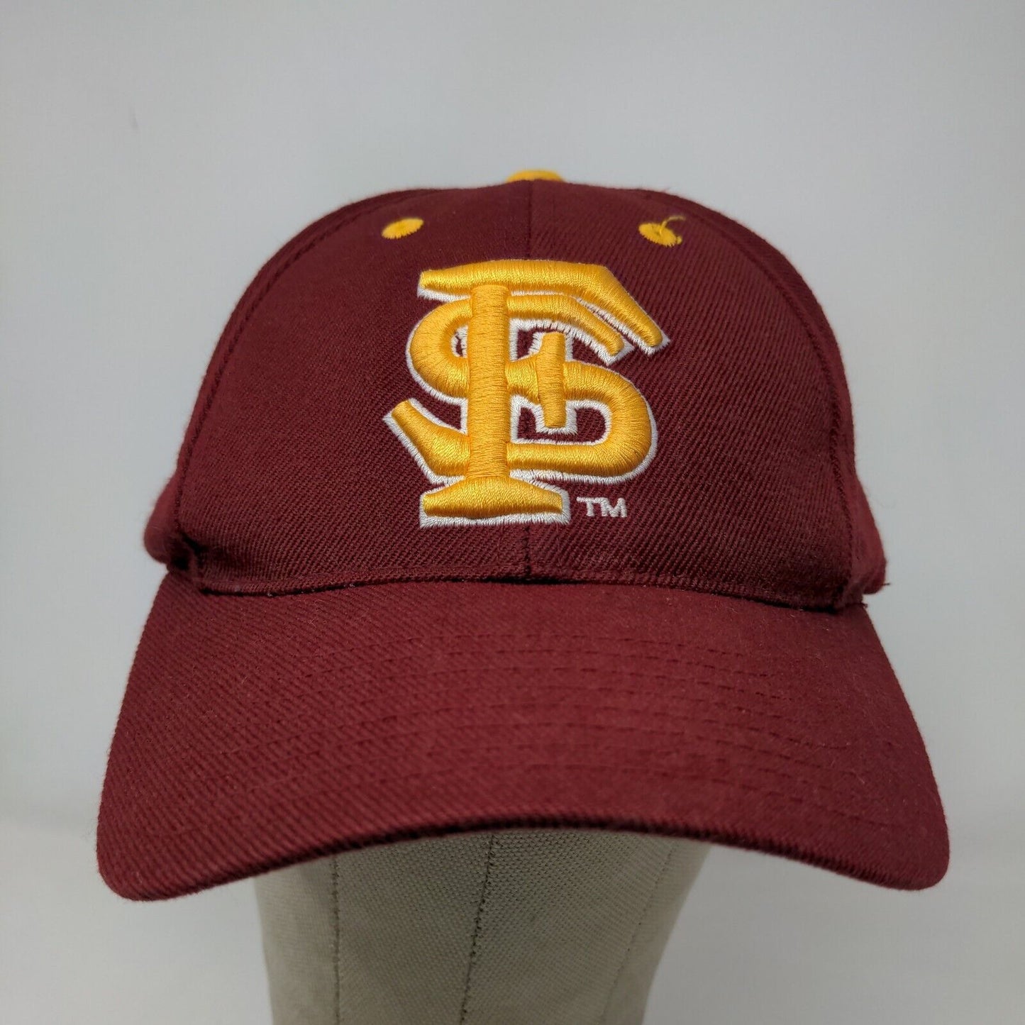 Logo Athletic Men's Snapback Hat Red OSFA Embroidered Florida State Seminoles