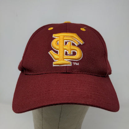 Logo Athletic Men's Snapback Hat Red OSFA Embroidered Florida State Seminoles