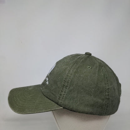 Breathe With Your Gut ResBiotic Strapback Hat Green OS Embroidered Hit Wear