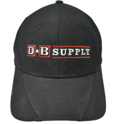 Buck's Bags Baseball Cap Black One Size Strapback D&B Supply Embroidered Hat