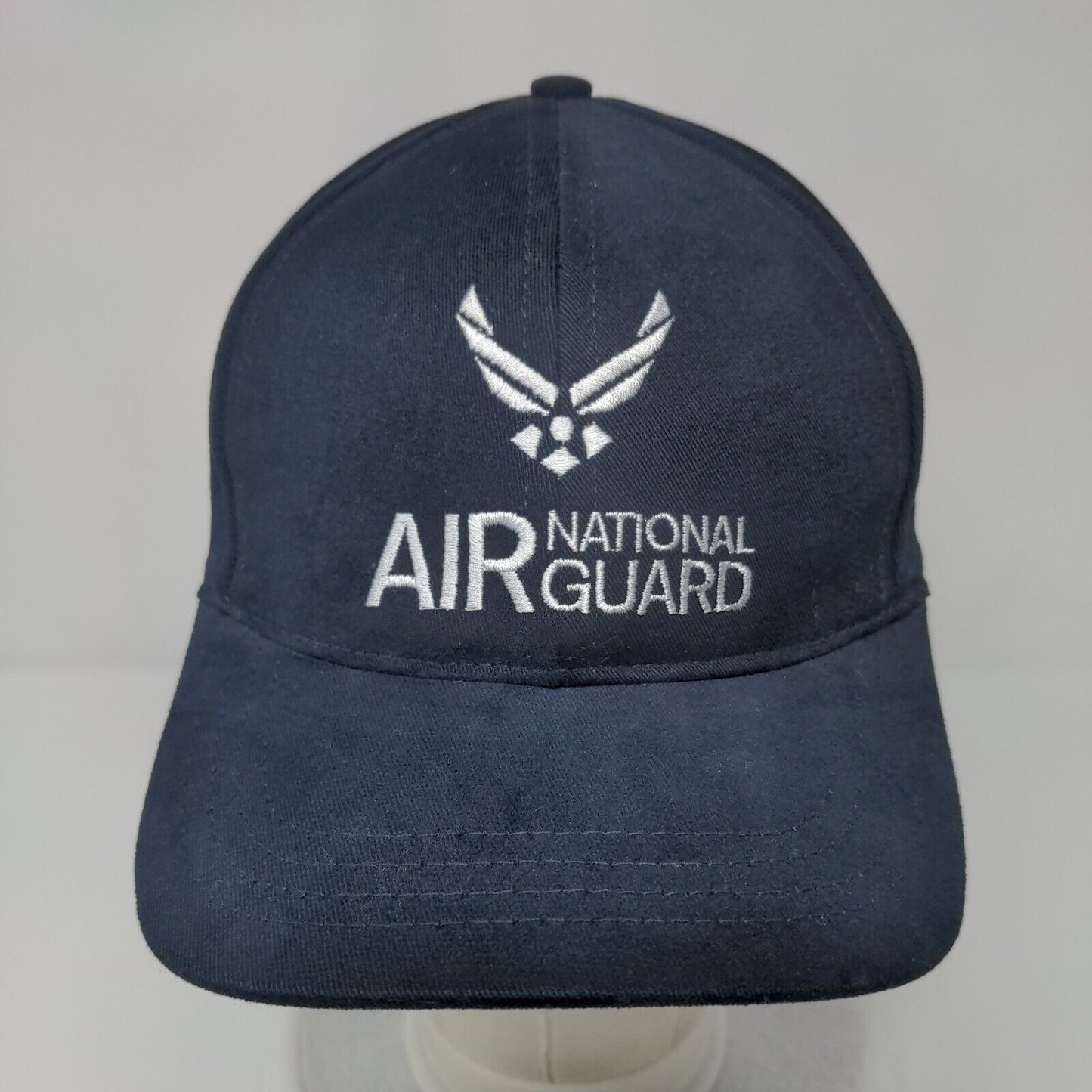 Air National Guard GoANG.com Fitted Hat Blue One Size Embroidered 6 Panel