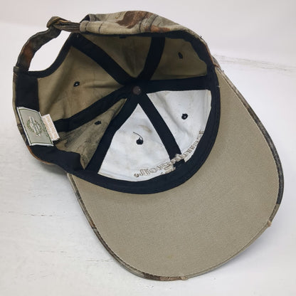 Remington Baseball Cap Green Camo One Size Realtree Hardwoods Slideback Hat