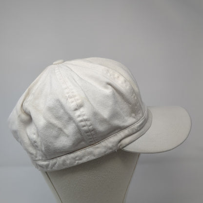 Unbranded Fitted Cadet Army Cap Hat White One Size Solid Blank Outdoor