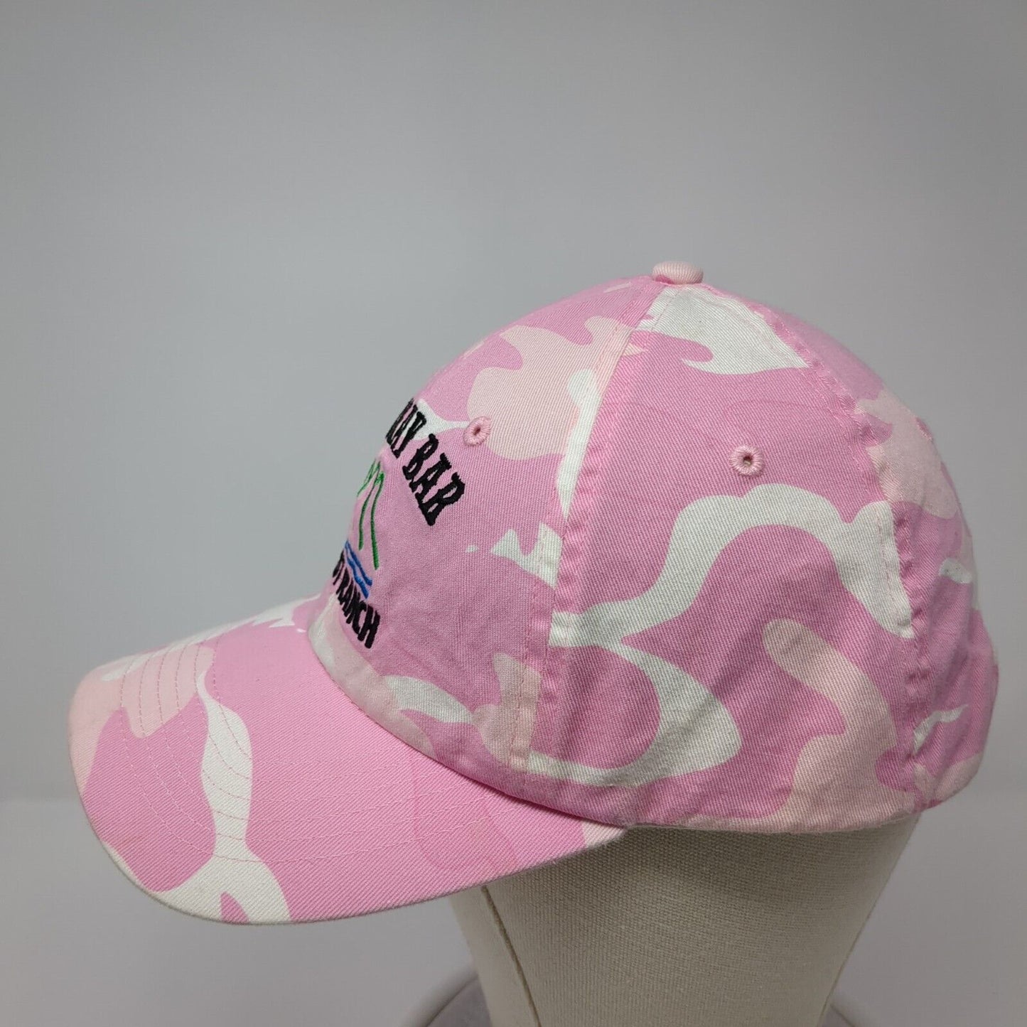 Mackay Bar Guest Ranch Strapback Hat Camo One Size Port Authority