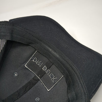 DRI DUCK Trucker Hat Black Gray One Size Mesh Back Snapback Patch Canvas Rugged
