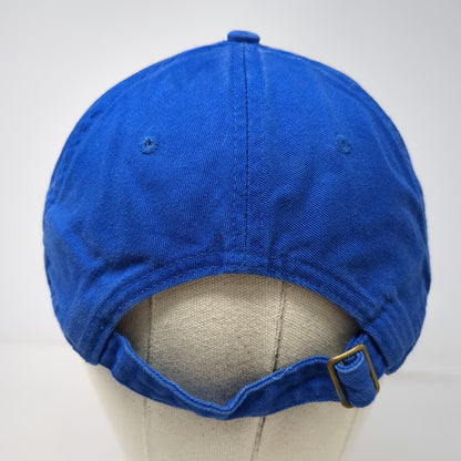 econscious Baseball Cap Blue One Size Organic Cotton Library Patch Strapback Hat