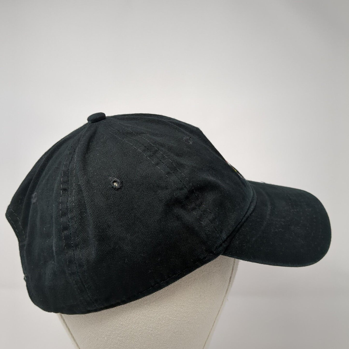 SpongeBob SquarePants Slideback Hat Black One Size 6 Panel Nickelodeon
