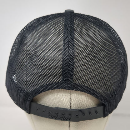 Richardson Trucker Hat Gray One Size Power Engineers Ram Logo Flat Bill Hat