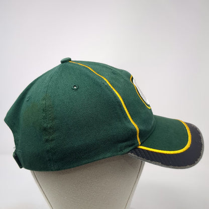 Green Bay Packers NFL Team Apparel Cap Green One Size Embroidered Strapback Hat
