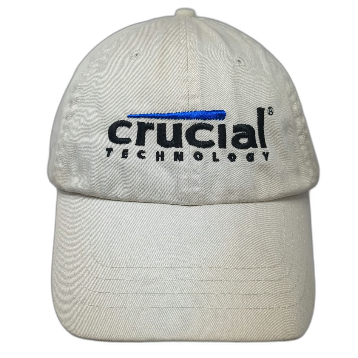Toppers Baseball Cap Beige One Size Crucial Technology Embroidered Slideback Hat