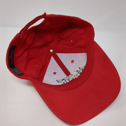 Midland Magic Strapback Hat Red One Size Adjustable 6 Panel Sportsman