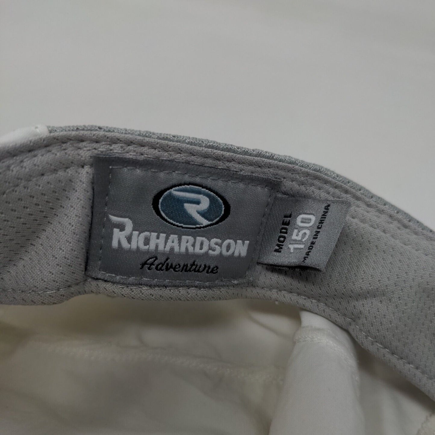 ZIVOT Golf Strapback Hat White OS Adjustable Embroidered Richardson Adventure
