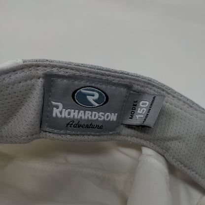 ZIVOT Golf Strapback Hat White OS Adjustable Embroidered Richardson Adventure