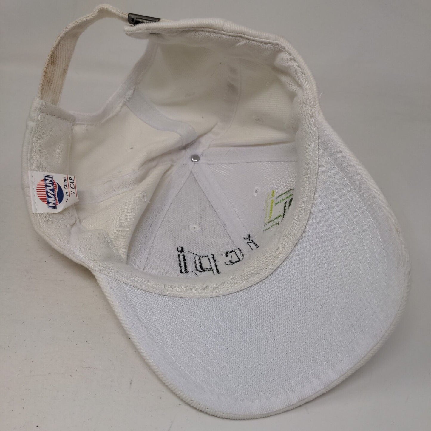 icpi 25th Anniversary Slideback Hat White One Size Embroidered Nissun Cap