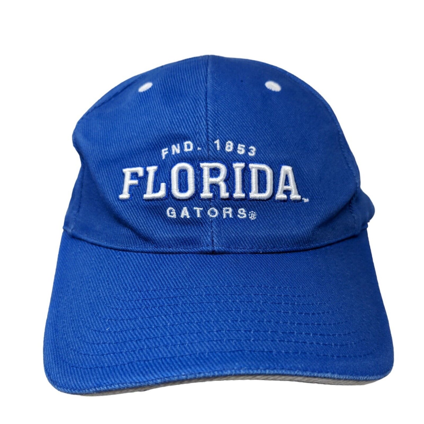 Sports Specialties Men's Strapback Hat Blue OSFA Florida Gators Spellout Logo