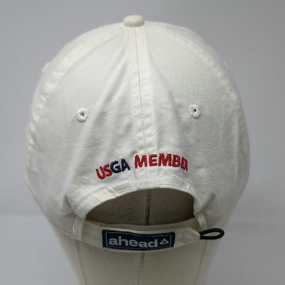 ahead 122nd U.S. Open Country Club USGA Member White One Size Baseball Cap hat