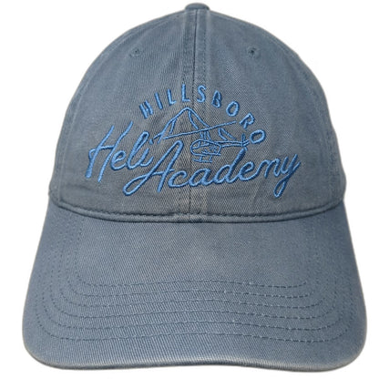 Legacy Baseball Cap Blue One Size Hillsboro Heli Academy Helicopter Cotton Hat