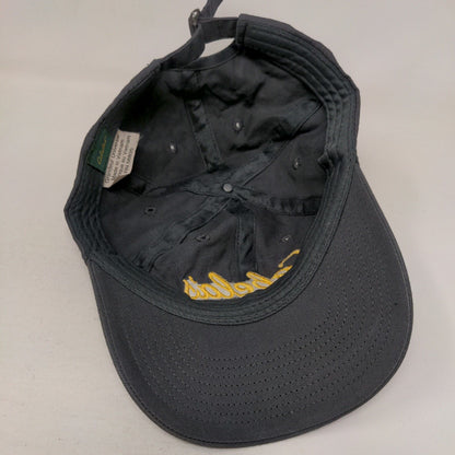 Cabela's Club Slideback Hat Gray OSFM Adjustable Embroidered Vented Holes