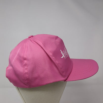 Susan G Komen Race For The Cure Survivor Strapback Hat Pink One Size Adjustable