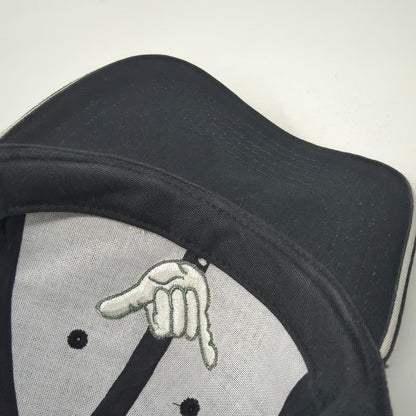 Surfware Hawaiian Classics Baseball Cap Black OSFM Hang Loose Hawaii Shaka Hat