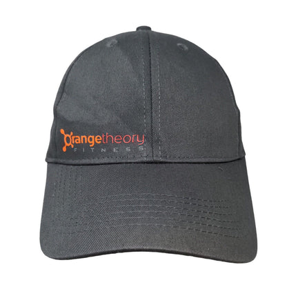 Orange Theory Fitness Snapback Hat Gray One Size Adjustable Vented Holes 6 Panel